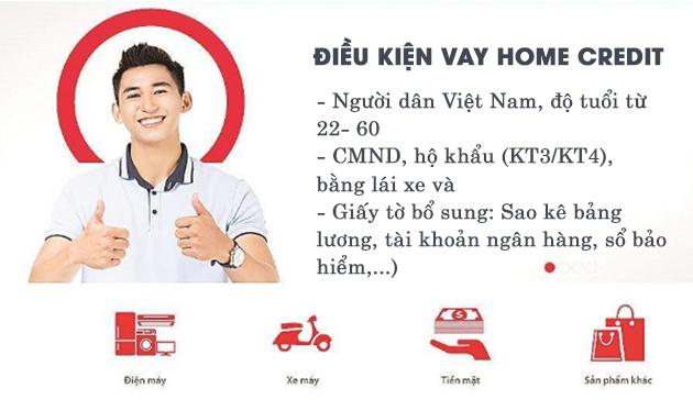 Vay tiền nhanh tại Home Credit