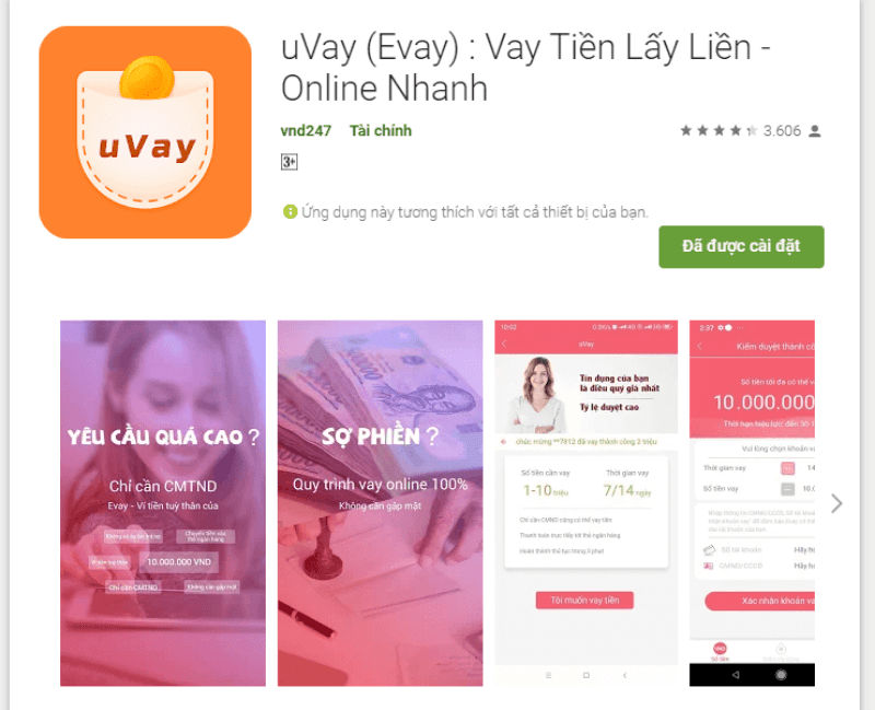 app-vay-tien-uvay-uy-tin-hay-lua-dao