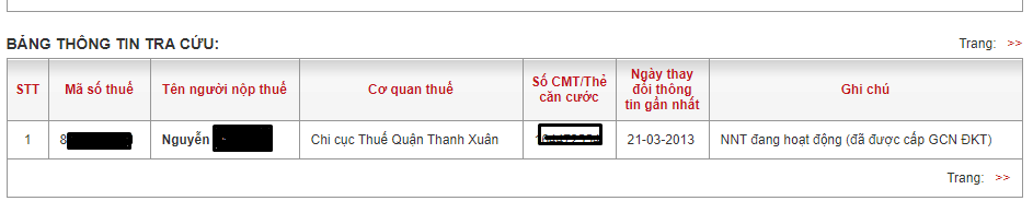 kiểm tra số CMND CCCD online - vay tiền nhanh online